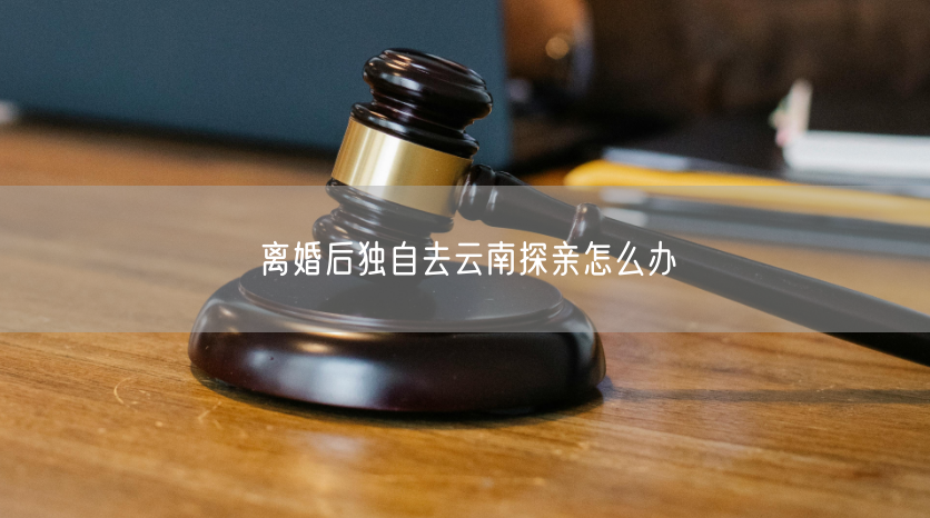 离婚后独自去云南探亲怎么办